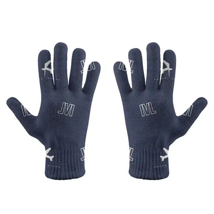 Ivalo Airport (IVL) Gloves - Gloves - Full - Pattern - Navy Blue