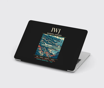 IWJ - Poster - MacBook Case - Black