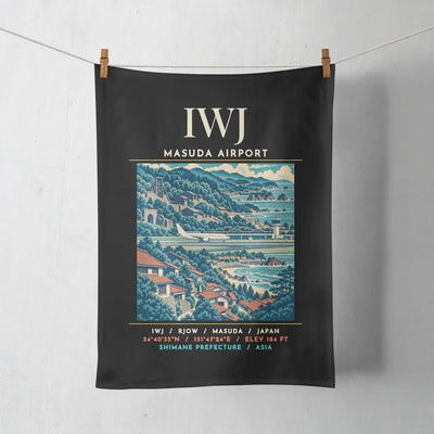 IWJ - Poster - Towel - Black