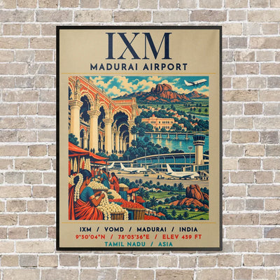 IXM - Poster - Canvas Framed - Beige