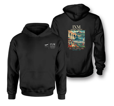 IXM - Poster - Double-Side Hoodie - Black