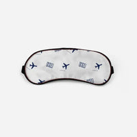 Thumbnail for Madurai Airport (IXM) Sleep Masks - Sleep Mask - Pattern - Light Gray