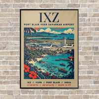 Thumbnail for IXZ - Poster - Canvas Framed - Beige