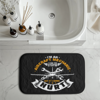 Thumbnail for I'm an Aircraft Mechanic Designed Bath Mats
