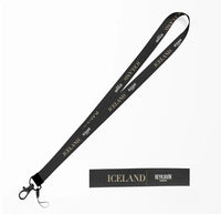 Thumbnail for Iceland Country Series lanyard - black