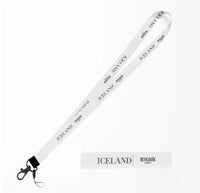 Thumbnail for Iceland Country Series lanyard - white
