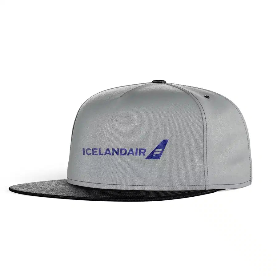 Icelandair Airlines snapback - gray & black