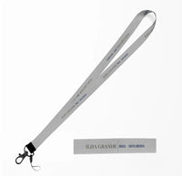 Thumbnail for Ilha Grande City Series lanyard - light gray