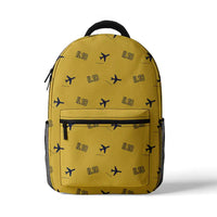 Thumbnail for Ilyushin Il-18D - 3D Backpack - 3D Pattern - Yellow