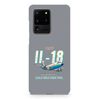 Thumbnail for Ilyushin Il-18D - Cartoon - Samsung Case - Gray