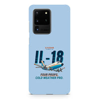 Thumbnail for Ilyushin Il-18D - Cartoon - Samsung Case - Light Blue