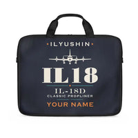 Thumbnail for Ilyushin Il-18D - Heritage + Name - Laptop Bag