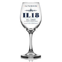 Thumbnail for Ilyushin Il-18D - Heritage - Wine Glass