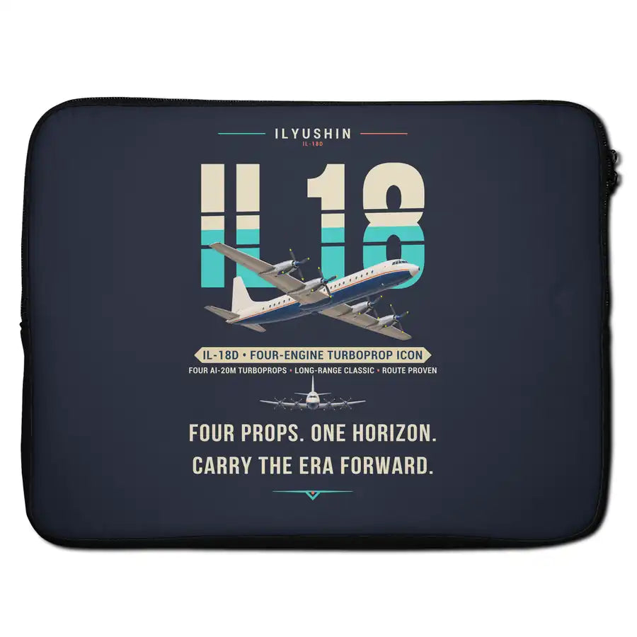 Ilyushin Il-18D - Original - Laptop Sleeve
