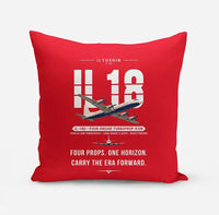 Thumbnail for Ilyushin Il-18D - Original - Pillow - Red