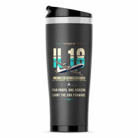 Thumbnail for Ilyushin Il-18D - Original - Stainless Steel (No Holder) - Gray