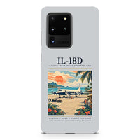Thumbnail for Ilyushin Il-18D - Poster - Samsung Case - Light Gray