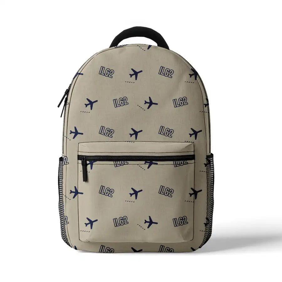 Ilyushin Il-62M - 3D Backpack - 3D Pattern - Beige