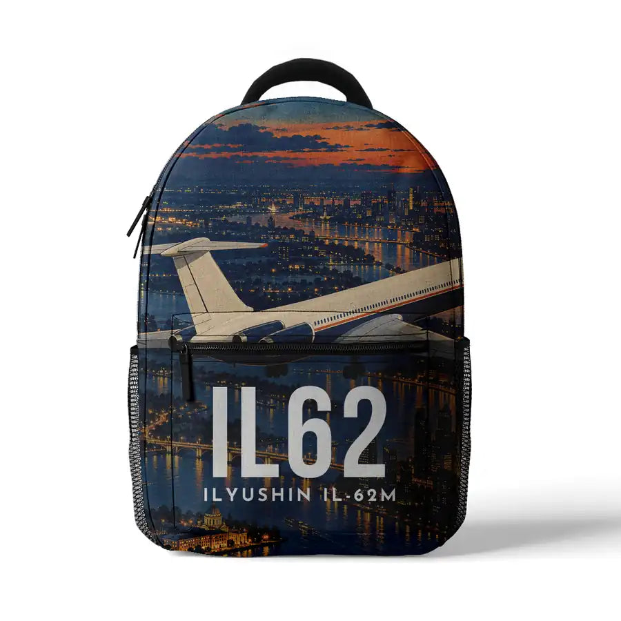 Ilyushin Il-62M - 3D Backpack - 3D Scene