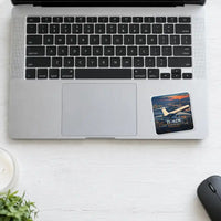Thumbnail for Ilyushin Il-62M - 3D + Name - Square Sticker - Laptop