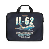 Thumbnail for Ilyushin Il-62M - Cartoon + Name - Laptop Bag