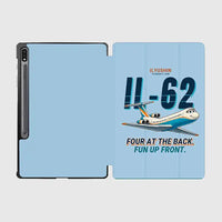 Thumbnail for Ilyushin Il-62M - Cartoon - Samsung Tablet - Light Blue