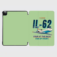Thumbnail for Ilyushin Il-62M - Cartoon - iPad Case - Light Green