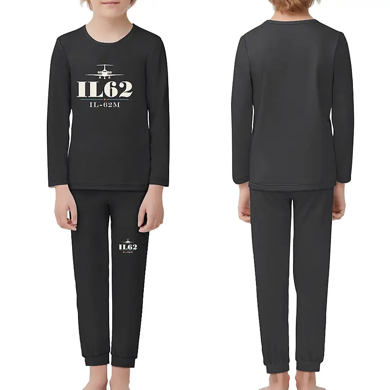 Ilyushin Il-62M - Children Pajamas - Heritage Chest - Black