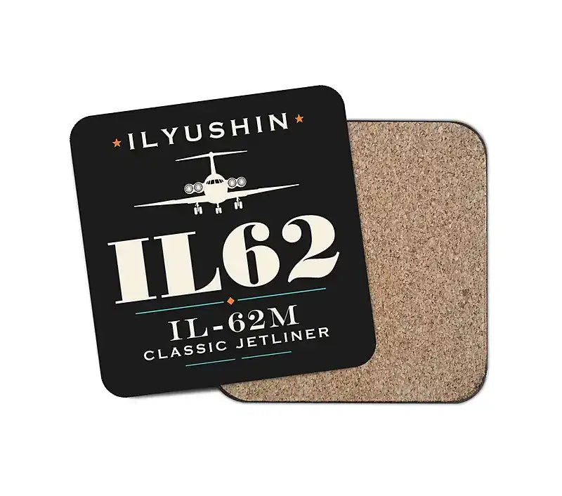 Ilyushin Il-62M - Heritage - Coaster - Black
