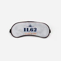 Thumbnail for Ilyushin Il-62M - Heritage + Name - Sleep Mask - Light Gray