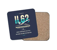 Thumbnail for Ilyushin Il-62M - Original - Coaster - Navy Blue