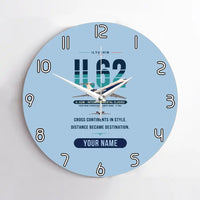Thumbnail for Ilyushin Il-62M - Original + Name - No Frame - Light Blue