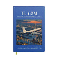 Thumbnail for Ilyushin Il-62M - Poster - Notebook - Blue