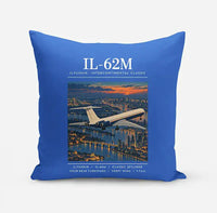 Thumbnail for Ilyushin Il-62M - Poster - Pillow - Blue