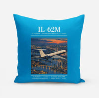 Thumbnail for Ilyushin Il-62M - Poster - Pillow - Turquoise