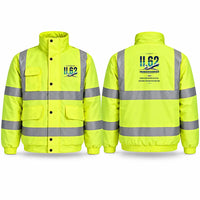 Thumbnail for Ilyushin Il-62M Reflective Winter Jackets - Original - Fluorescent Yellow