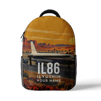Thumbnail for Ilyushin Il-86 - 3D Backpack - 3D Scene + Name