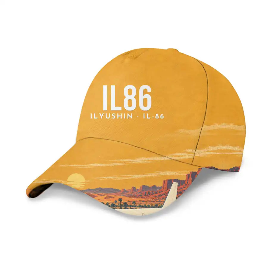 Ilyushin Il-86 3D All-Over Print Clothing - Cap - 3D