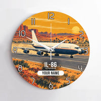 Thumbnail for Ilyushin Il-86 - 3D + Name - No Frame - Full Print