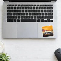 Thumbnail for Ilyushin Il-86 - 3D + Name - Square Sticker - Laptop