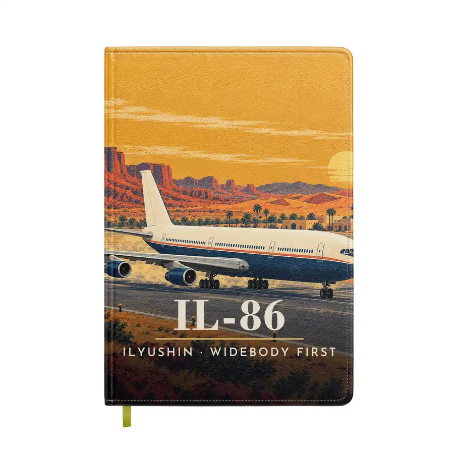 Ilyushin Il-86 - 3D - Notebook - Full Print