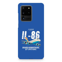 Thumbnail for Ilyushin Il-86 - Cartoon - Samsung Case - Blue