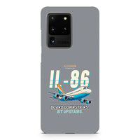 Thumbnail for Ilyushin Il-86 - Cartoon - Samsung Case - Gray