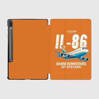 Thumbnail for Ilyushin Il-86 - Cartoon - Samsung Tablet - Orange