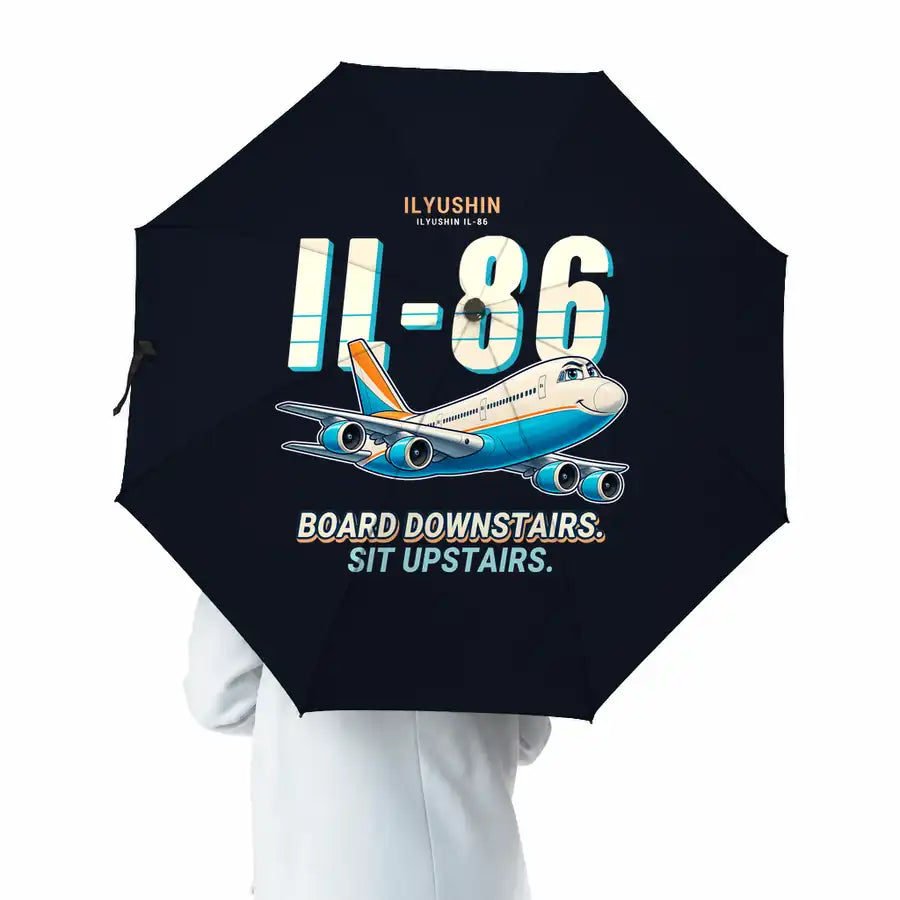 Ilyushin Il-86 - Cartoon - Umbrella