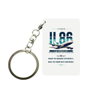 Thumbnail for Ilyushin Il-86 - Original - Key Chain - White