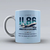 Thumbnail for Ilyushin Il-86 - Original - Mug - Light Blue