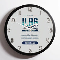 Thumbnail for Ilyushin Il-86 - Original + Name - Framed - Light Gray