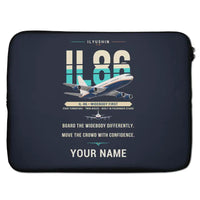 Thumbnail for Ilyushin Il-86 - Original + Name - Laptop Sleeve