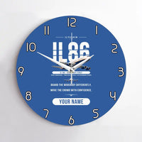 Thumbnail for Ilyushin Il-86 - Original + Name - No Frame - Blue